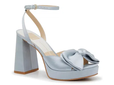 Dolce Vita Poppi Platform Sandal In Blue