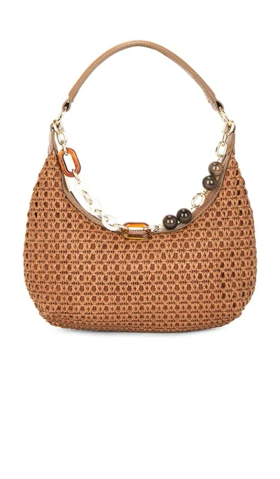 Dolce Vita Poppie Shoulder Bag In Brown