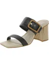 DOLCE VITA POSY WOMENS TEXTURED SLIP ON SANDALS SHOES