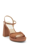 Dolce Vita Preya Platform Sandal In Brown