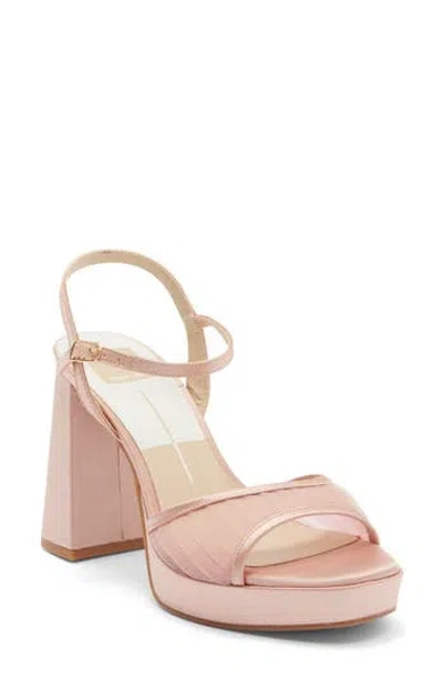 Dolce Vita Preya Platform Sandal In Pink