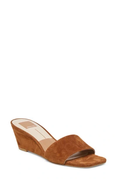 Dolce Vita Qaily Wedge Sandal In Brown
