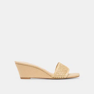Dolce Vita Qaily Wide Wedges In Brown Size 9.5w By
