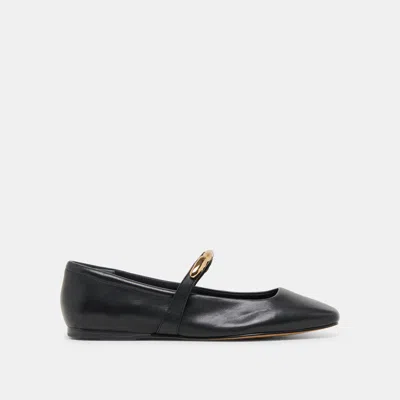 Dolce Vita Radya Ballet Flats Black Leather