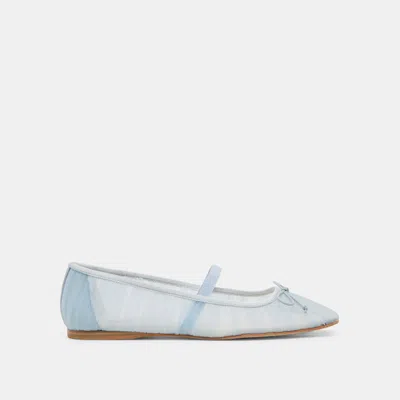 Dolce Vita Raeven Ballet Flats Light Blue Tulle