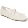 Dolce Vita Raeven Mary Jane Flat In White