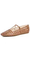 Dolce Vita Rains T-strap Flat In Saddle Leather