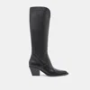 Dolce Vita Raj Boots Black Leather In Black