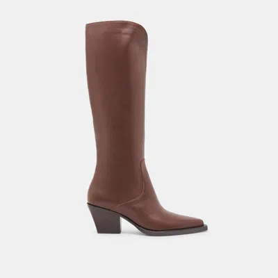 Dolce Vita Raj Boots Chocolate Leather