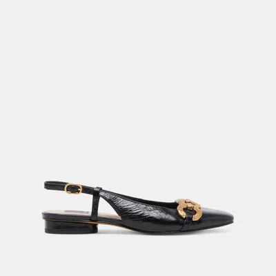 Dolce Vita Ramano Flats Midnight Crinkle Patent