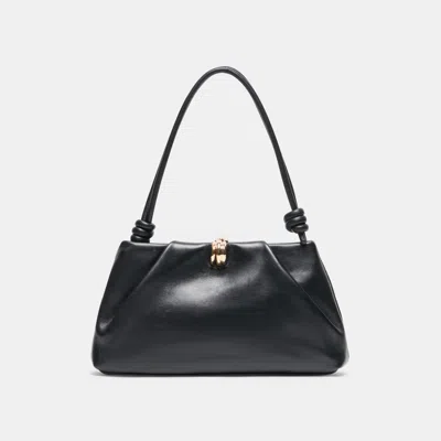 Dolce Vita Ravel Shoulder Bag In Black Leather By