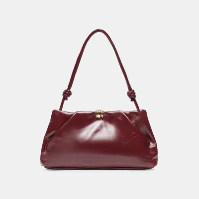 Dolce Vita Ravel Shoulder Bag In Oxblood Patent Stella By  In Burgundy