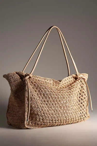 Dolce Vita Ravello Raffia Shoulder Bag