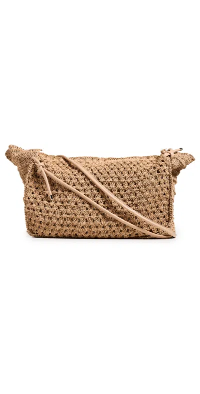 Dolce Vita Ravello Tote Bag Natural Raffia In Brown