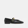 Dolce Vita Relan Ballet Flats Black Leather