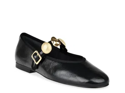 Dolce Vita Relan Ballet Flats Black Leather