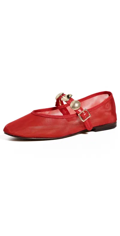 Dolce Vita Relan Mesh Flats Chili In Multi