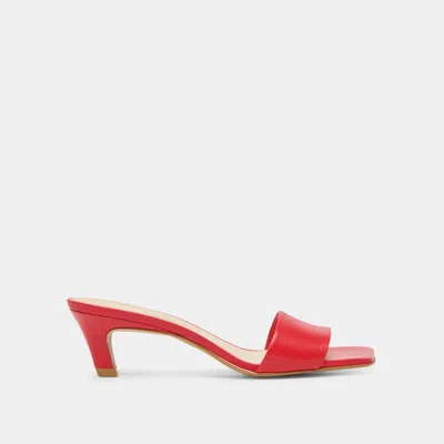 Dolce Vita Rexa Heels Chili Leather In Brown