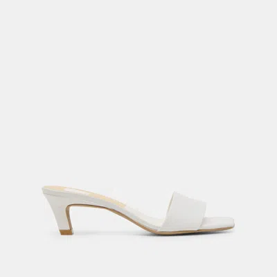 Dolce Vita Rexa Heels True White Leather
