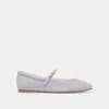 Dolce Vita Reyes Ballet Flats Dusty Blue Suede