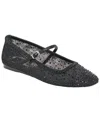 Dolce Vita Reyes Crystal Ballet Flats Black Mesh