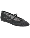 Dolce Vita Reyes Crystal Ballet Flats Black Mesh In Multi