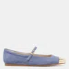 Dolce Vita Reyes Cap Toe Mary Jane Flat In Multi