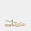 Dolce Vita Rianne Flats Ivory Crinkle Patent