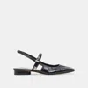 Dolce Vita Rianne Flats Midnight Crinkle Patent