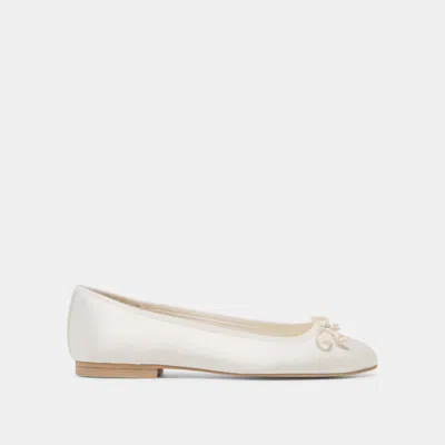 Dolce Vita Ritla Ballet Flats In White Size 11 By