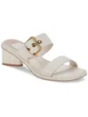 DOLCE VITA RIVA WOMENS BUCKLE LEATHER STRAPPY SANDALS