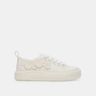 Dolce Vita Robbin Sneakers White Canvas