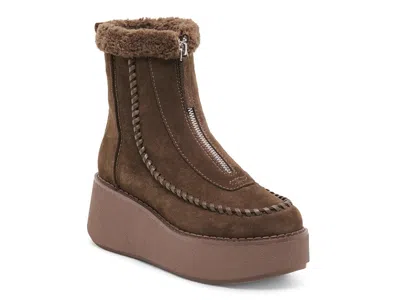 Dolce Vita Roben Wedge Bootie In Brown