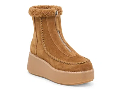 Dolce Vita Roben Wedge Bootie In Brown