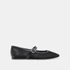 Dolce Vita Rodni Mesh Ballet Flats Black Woven Mesh