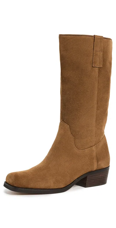 Dolce Vita Romie Suede Boots Brown Suede