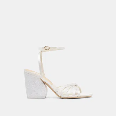 Dolce Vita Ronica Ankle Strap Sandal In White