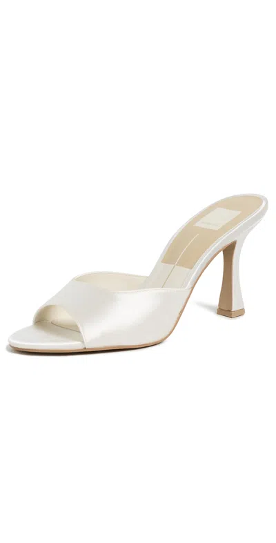 Dolce Vita Rosha Lace Mules True White Lace
