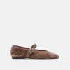 Dolce Vita Roslyn Ballet Flats Smoke Velvet