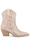 Dolce Vita Runa Sequin Boot In Metallic Gold