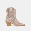 Dolce Vita Runa Sequin Boots Creme Sequin