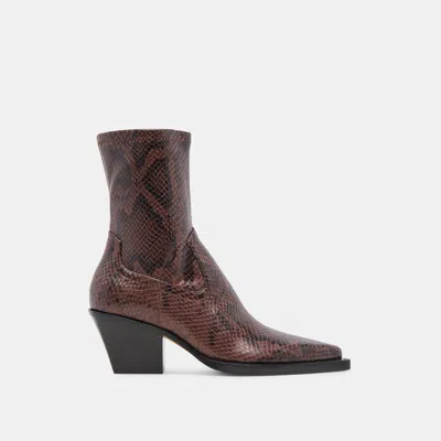 Dolce Vita Rutger Boots Java Embossed Stella