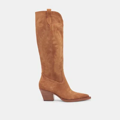 Dolce Vita Ryatt Boots Pecan Suede