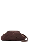 Dolce Vita Sahara Frame Clutch In Brown