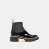 Dolce Vita Saline H2o Booties Midnight Crinkle Patent