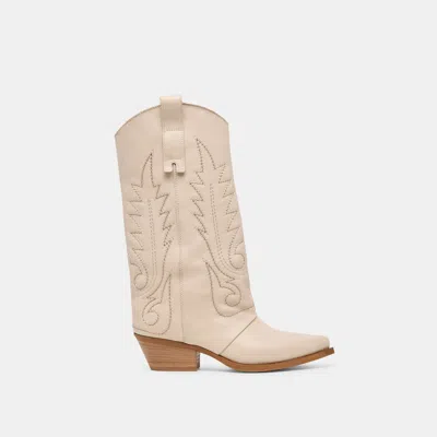 Dolce Vita Sammy Boots In White Size 11 By  In Neutral