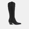 Dolce Vita Samsin Boots Black Leather In Black