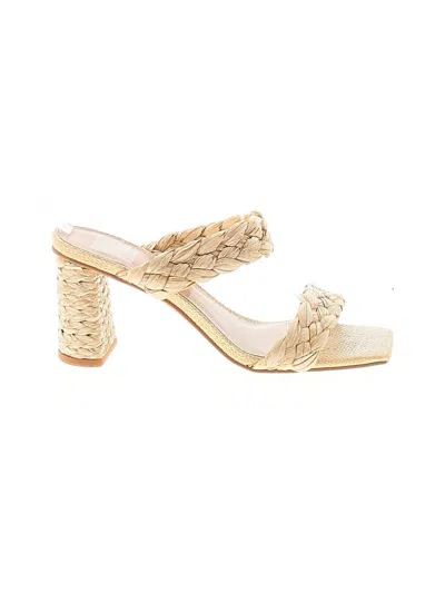 Pre-owned Dolce Vita Sandals In Gold