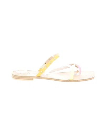 Pre-owned Dolce Vita Sandals In Yellow