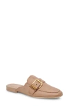 Dolce Vita Women's Santel Buckled Slip-on Mule Flats In Taupe Leather
